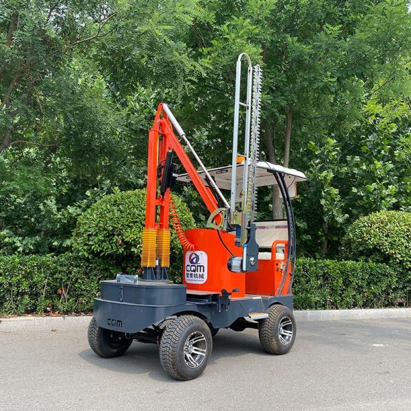1 (4) City Roadside Green Belt Trimmer Ride-on Trimmer Fully Automatic Hedge Trimmer Lawn Mower