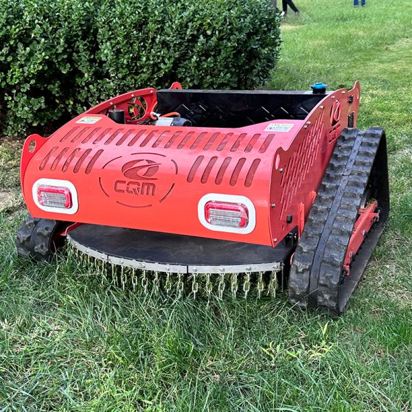 割草机图片 (2) Gasoline Lawn Mower 22HP 1m Cutting Width For Garden