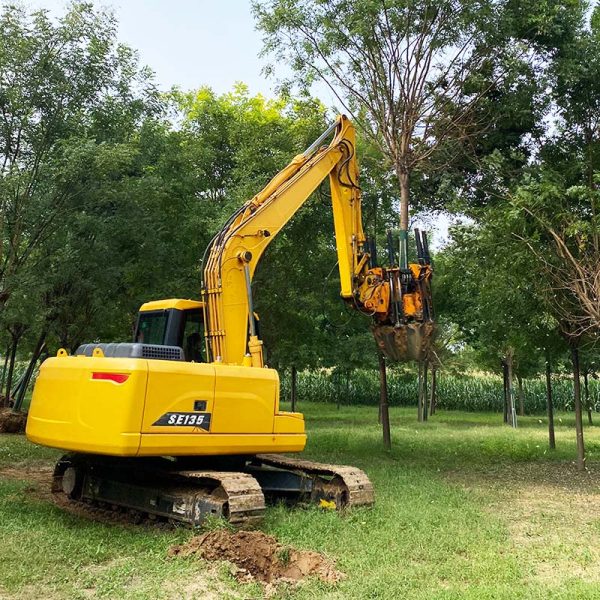 场景图 (39) C40-6 Tree Transplanter Excavator Modified Hydraulic Tree Mover