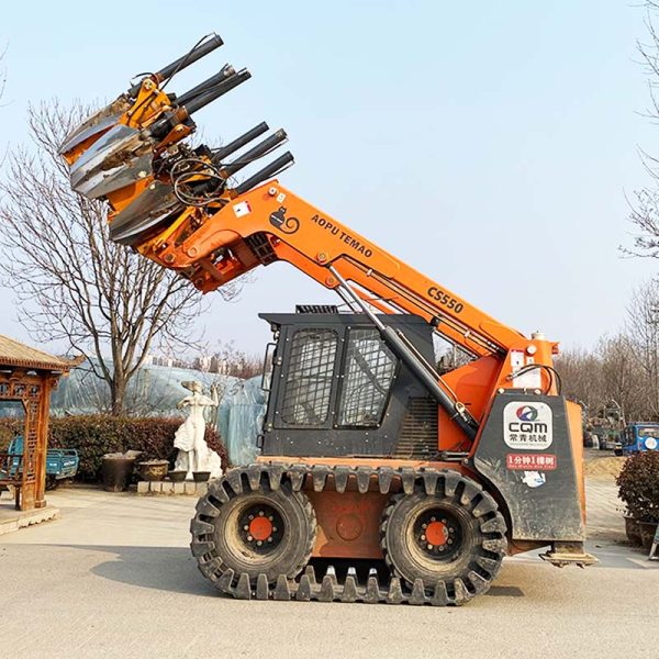 移树机 (19) C80-4 High Efficiency Tree Digging Shovel Transplanting Tree Transfer Machine For Earth Moving Machinery