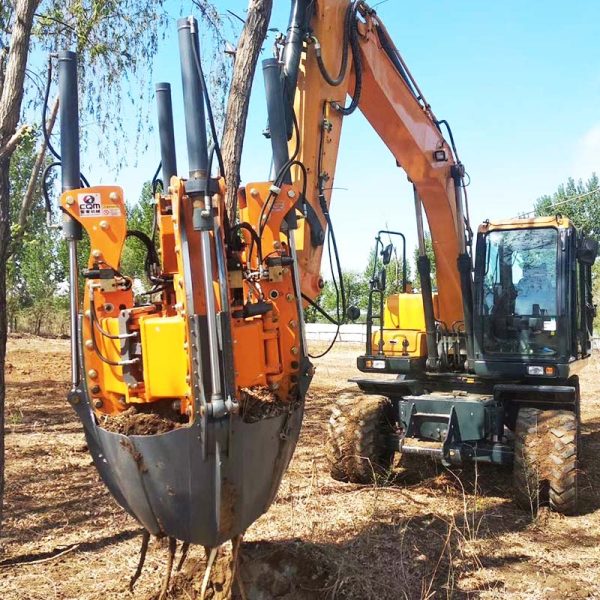 C70-4 High Quality Excavator Converted Tree Transplanter