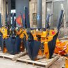 C90-6 Forest Tree Transplanter Logging Equipment With High Efficiency