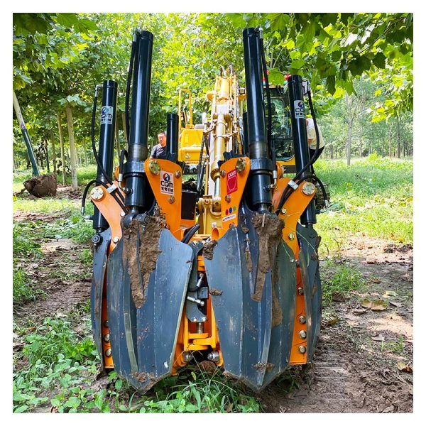 C90-6 Forest Tree Transplanter Logging Equipment With High Efficiency